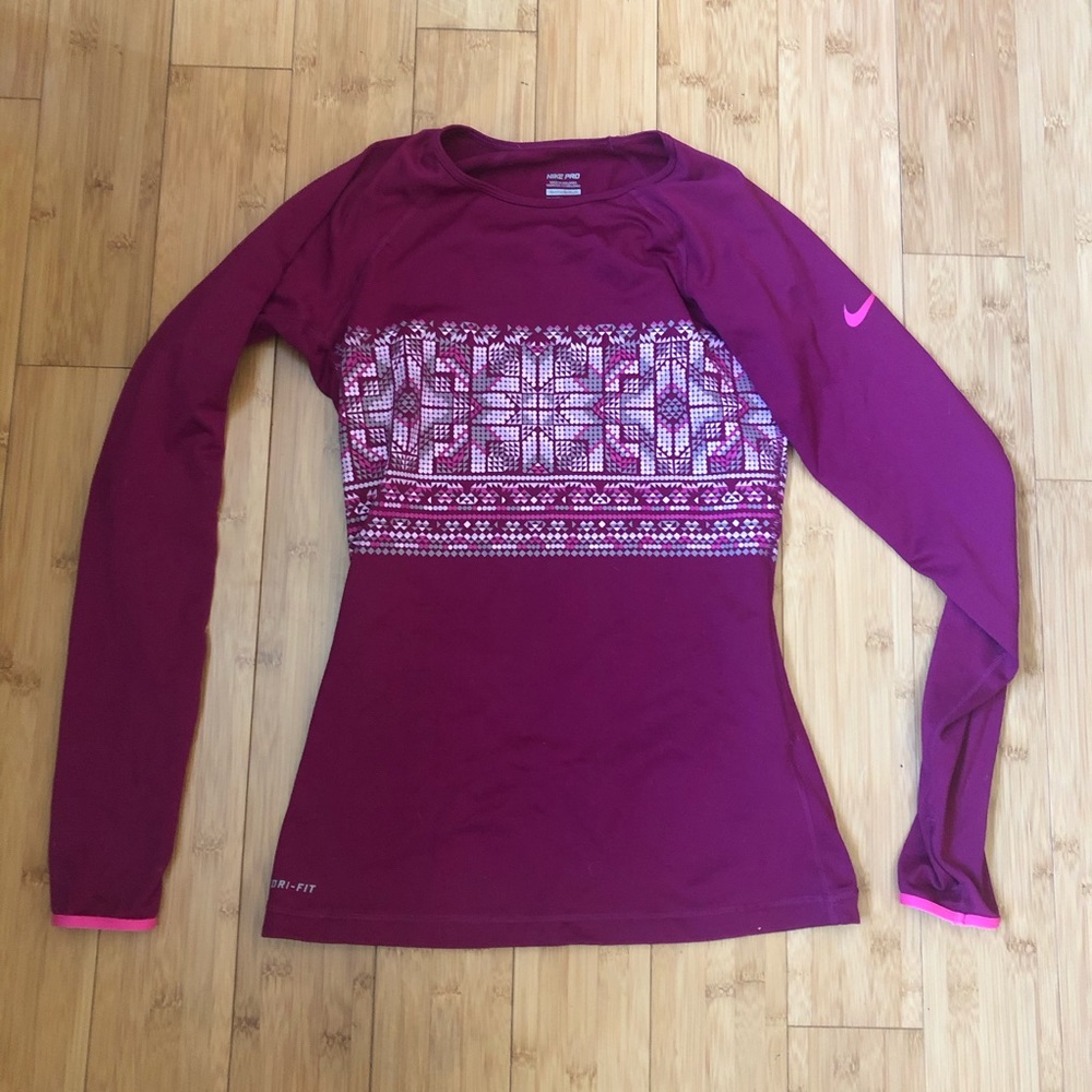 Nike Dri Fit long sleeve S